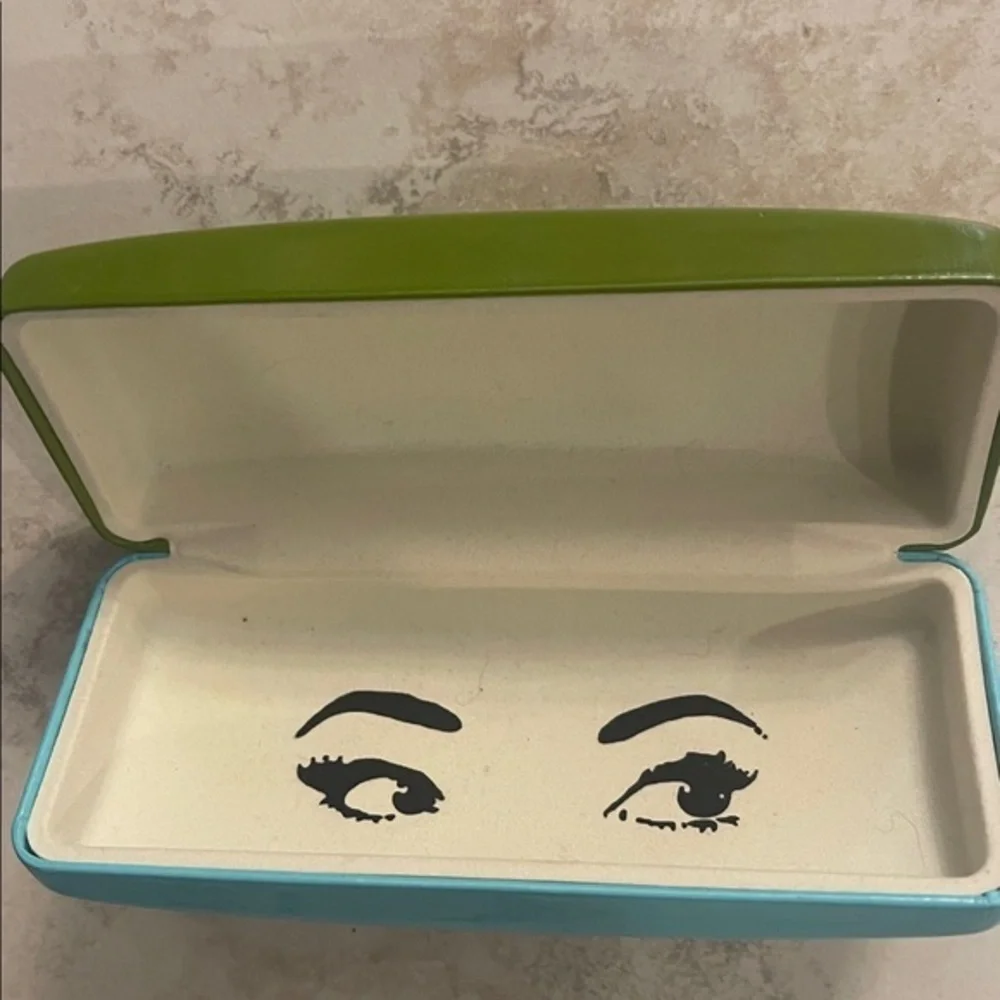 Kate Spade Eyeglasses Sunglass Hard Clam shell Case